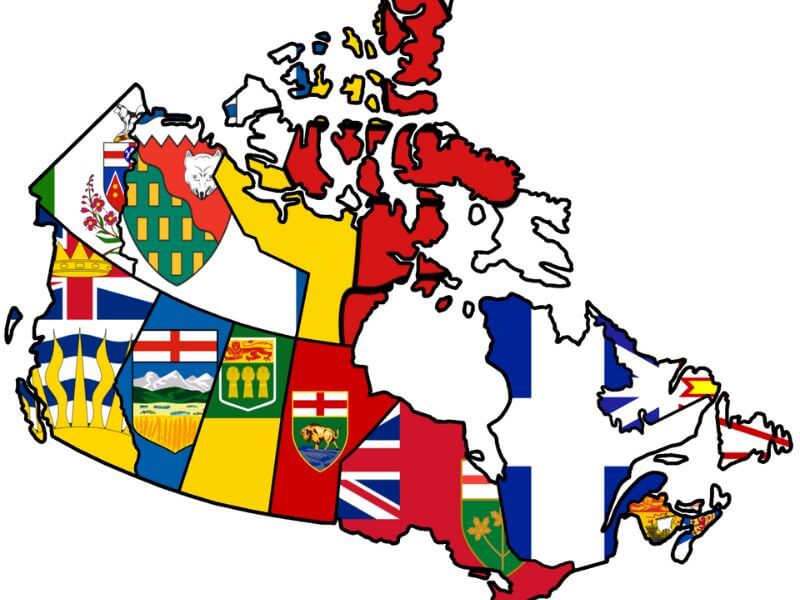 Các bang của Canada ?