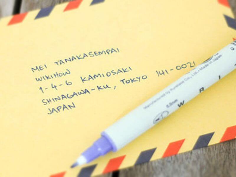 Cách viết thư bằng tiếng Nhật